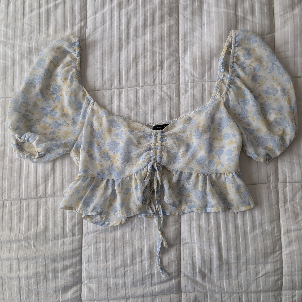 Floral Crop Top